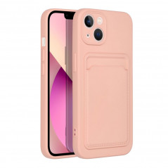 Apple iPhone 13 Coque Card Rose