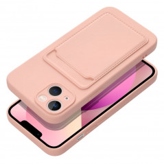Apple iPhone 13 Coque Card Rose