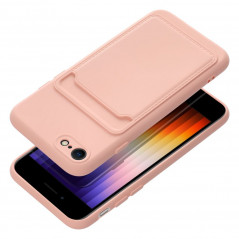 Apple iPhone SE 2022 5G Coque Card Rose