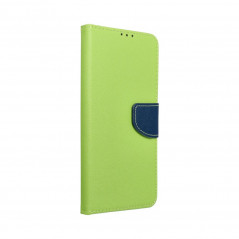 Samsung Galaxy A03 Portefeuilles Fancy Book Marine / Citron vert