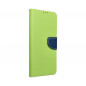 Samsung Galaxy A03 Portefeuilles Fancy Book Marine / Citron vert