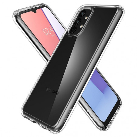 Samsung Galaxy A13 LTE Coque Spigen Ultra Hybrid Clair comme du cristal  Transparent