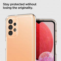 Samsung Galaxy A13 LTE Coque Spigen Ultra Hybrid Clair comme du cristal  Transparent