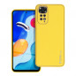 XIAOMI Redmi Note 11S Coque Leather Jaune