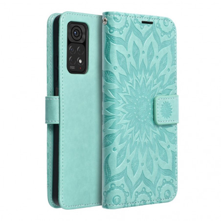 XIAOMI Redmi Note 11 Pro 5G Portefeuilles MEZZO Book Mandala  Vert