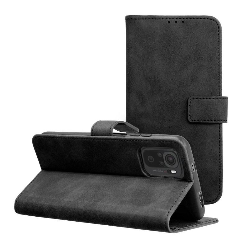 XIAOMI Redmi Note 10 Portefeuilles TENDER Book Noir