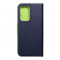 Samsung Galaxy A53 5G Portefeuilles Fancy Book Marine / Citron vert