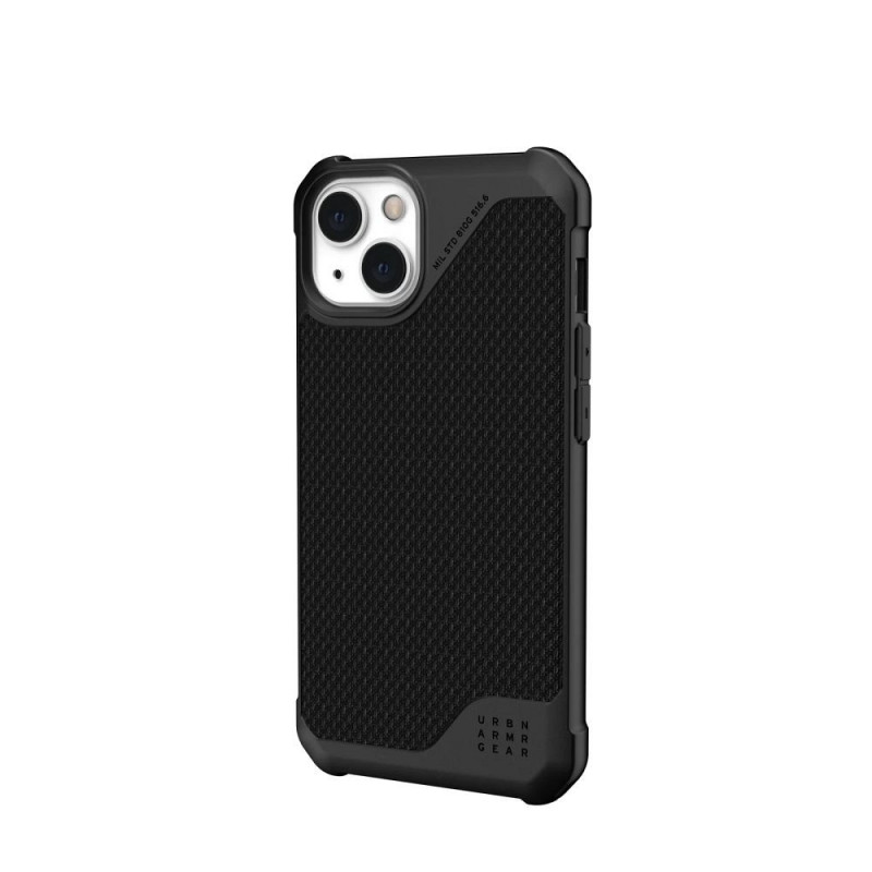 Apple iPhone 13 Coque Urban Armor Gear Metropolis LT Étui haut de gamme  Noir kevlar
