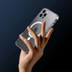 Apple iPhone 12 Pro Max Coque Clear Mag Cover MagSAFE  Transparent