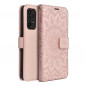 Samsung Galaxy A53 5G Portefeuilles MEZZO Book Mandala  Or rose