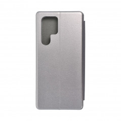 Samsung Galaxy S22 Ultra Portefeuilles Book Elegance Élégant  Gris