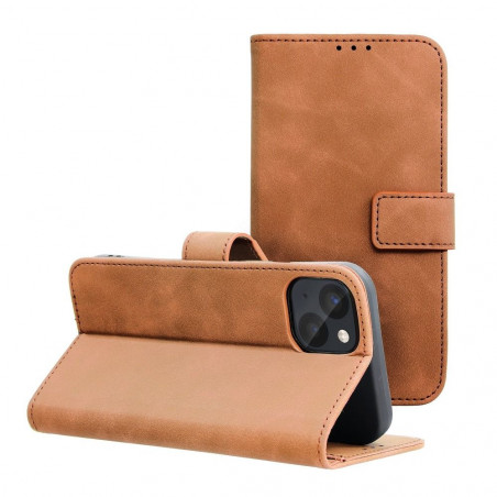 Apple iPhone 13 Portefeuilles TENDER Book Brun
