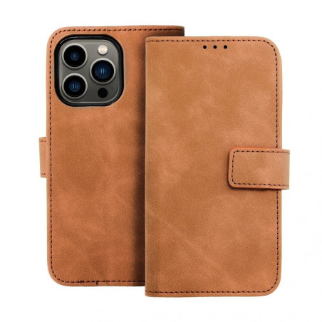 Apple iPhone 13 Portefeuilles TENDER Book Brun