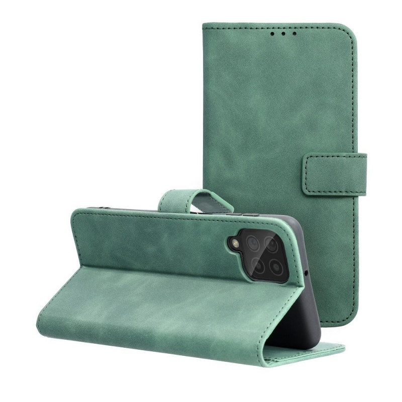 Samsung Galaxy A22 LTE Portefeuilles TENDER Book Vert
