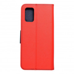 Samsung Galaxy A03 Portefeuilles Fancy Book Rouge / Marine