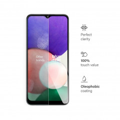 Samsung Galaxy A02 Verre trempé Blue Star 9H Transparent 