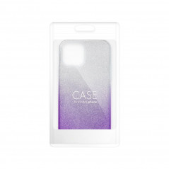 Apple iPhone 12 Pro Coque Shining Transparent et violet