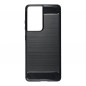 Samsung Galaxy S21 5G Coque Carbon Élégant  Noir