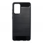 Samsung Galaxy A72 LTE Coque Carbon Élégant  Noir