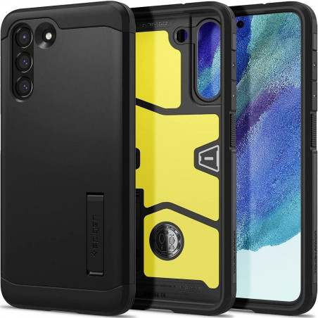 Samsung Galaxy S21 FE 5G Coque Spigen Tough Armor Noir