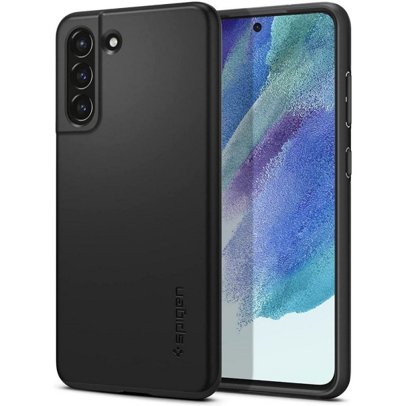 Samsung Galaxy S21 FE 5G Coque Spigen Thin Fit Noir
