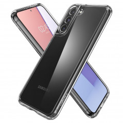 Samsung Galaxy S22 Coque Spigen Ultra Hybrid Clair comme du cristal  Transparent