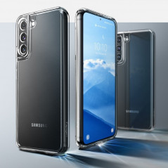 Samsung Galaxy S22 Coque Spigen Ultra Hybrid Clair comme du cristal  Transparent