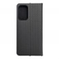 Samsung Galaxy A33 Portefeuilles LUNA Book Carbon Fibre de carbone, Élégant  Noir