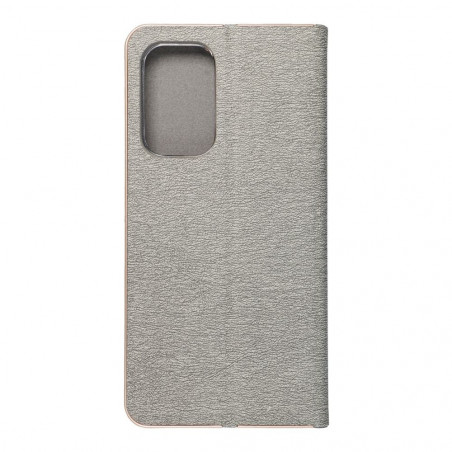 Samsung Galaxy A53 5G Portefeuilles LUNA Book Gold Élégant  Argenté