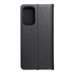 Samsung Galaxy A33 Portefeuilles LUNA Book Gold Élégant  Noir