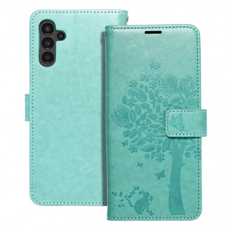 Samsung Galaxy A04s Portefeuilles MEZZO Book Arbre  Vert