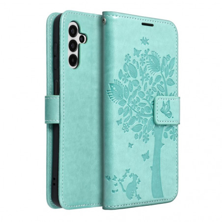 Samsung Galaxy A04s Portefeuilles MEZZO Book Arbre  Vert