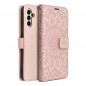 Samsung Galaxy A13 LTE Portefeuilles MEZZO Book Mandala  Or rose