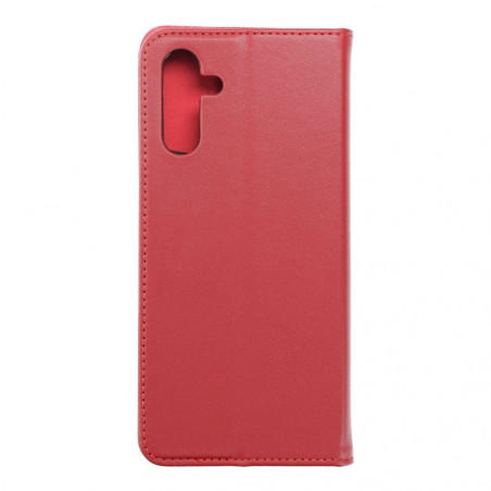 Samsung Galaxy A04s Portefeuilles Leather case SMART PRO Élégant  Bordeaux 