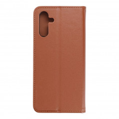 Samsung Galaxy A04s Portefeuilles Leather case SMART PRO Élégant  Brun 