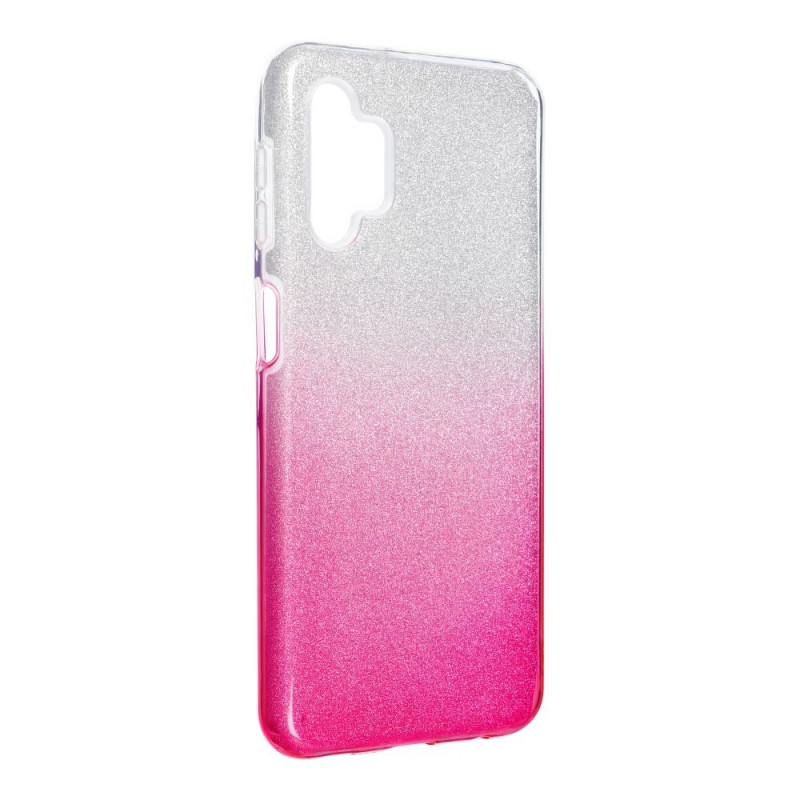 Samsung Galaxy A33 Coque Shining Transparent et rose