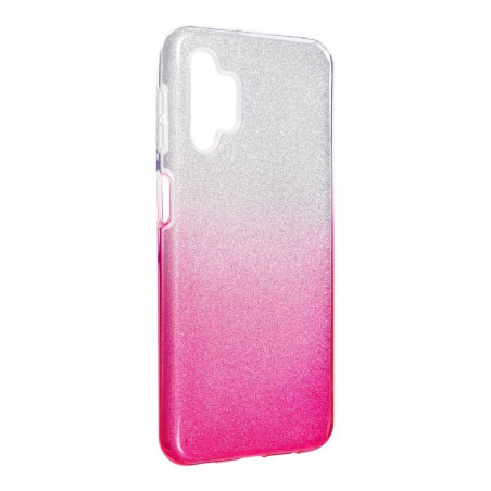 Samsung Galaxy A33 Coque Shining Transparent et rose