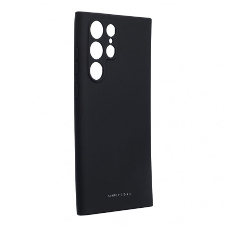 Samsung Galaxy S22 Ultra Coque Roar Space Monochromatique, Élégant  Noir