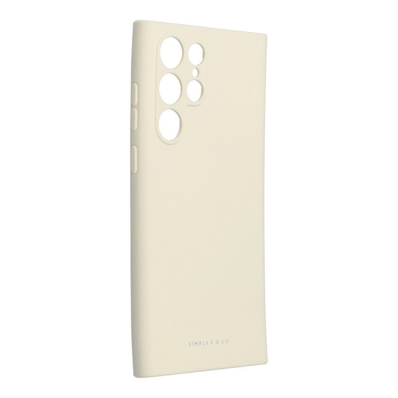 Samsung Galaxy S22 Ultra Coque Roar Space Monochromatique, Élégant  Aqua White