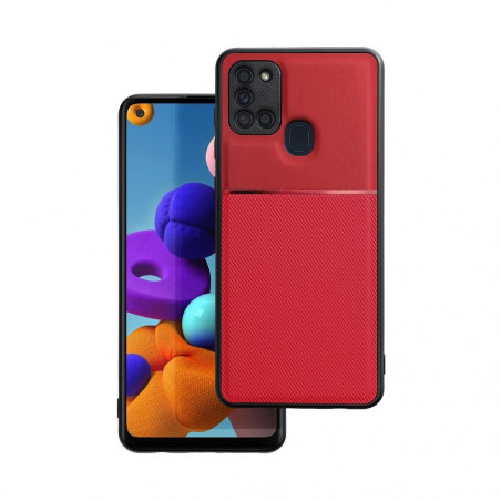 Samsung Galaxy A21s Coque Noble Rouge