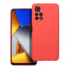 XIAOMI Poco M4 Pro 5G Coque Silicone Élégant  Pêche