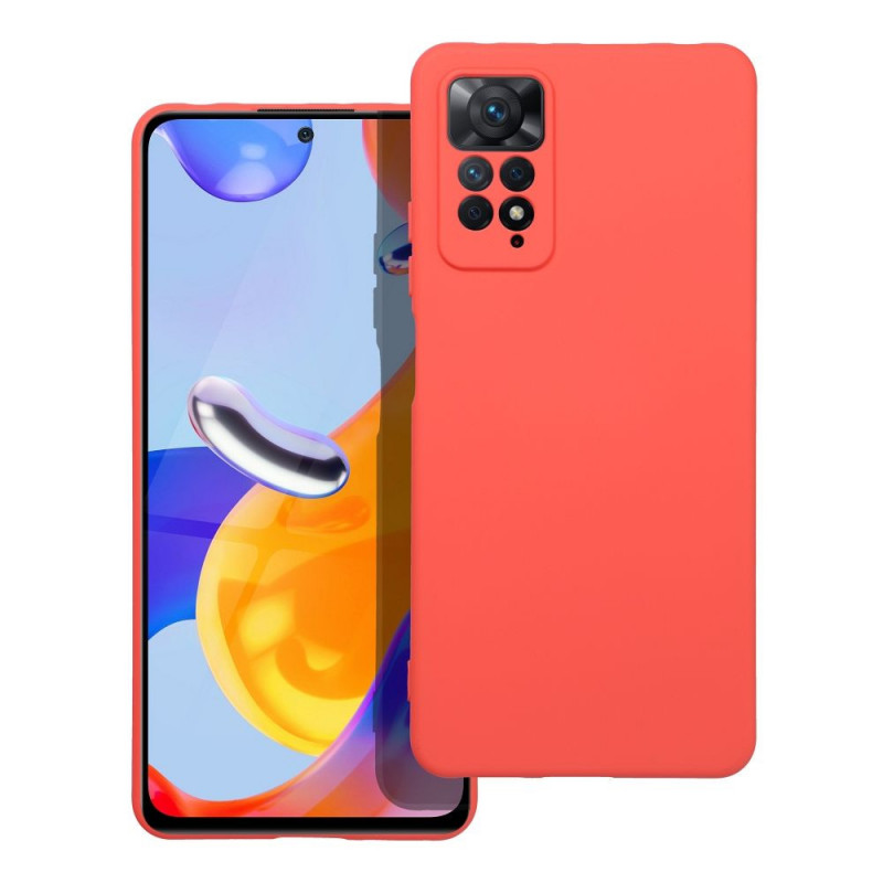 XIAOMI Redmi Note 11 Pro 5G Coque Silicone Élégant  Pêche