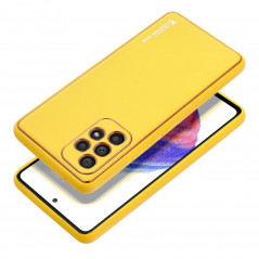 Samsung Galaxy A53 5G Coque Leather Jaune