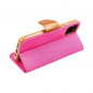 Samsung Galaxy S22 Plus Portefeuilles Canvas Book Rose