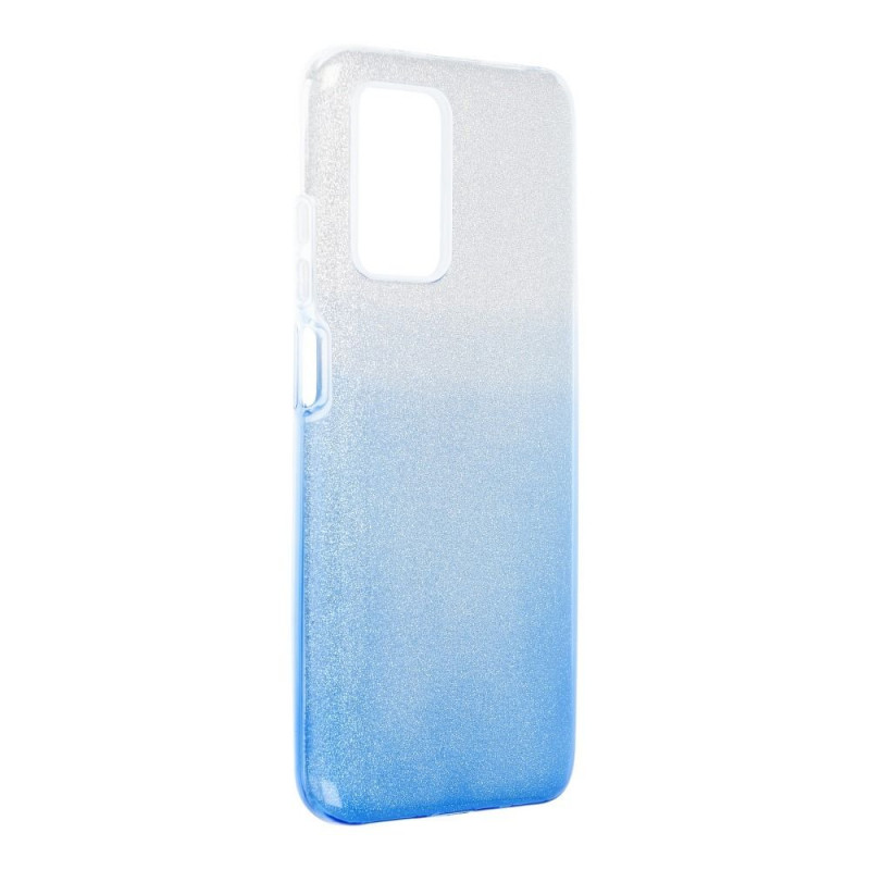 XIAOMI Redmi 10 2022 Coque Shining Transparent et bleu