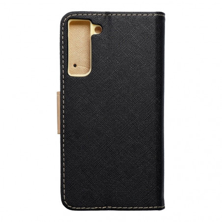 Samsung Galaxy S21 FE 5G Portefeuilles Fancy Book Noir