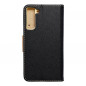 Samsung Galaxy S21 FE 5G Portefeuilles Fancy Book Noir
