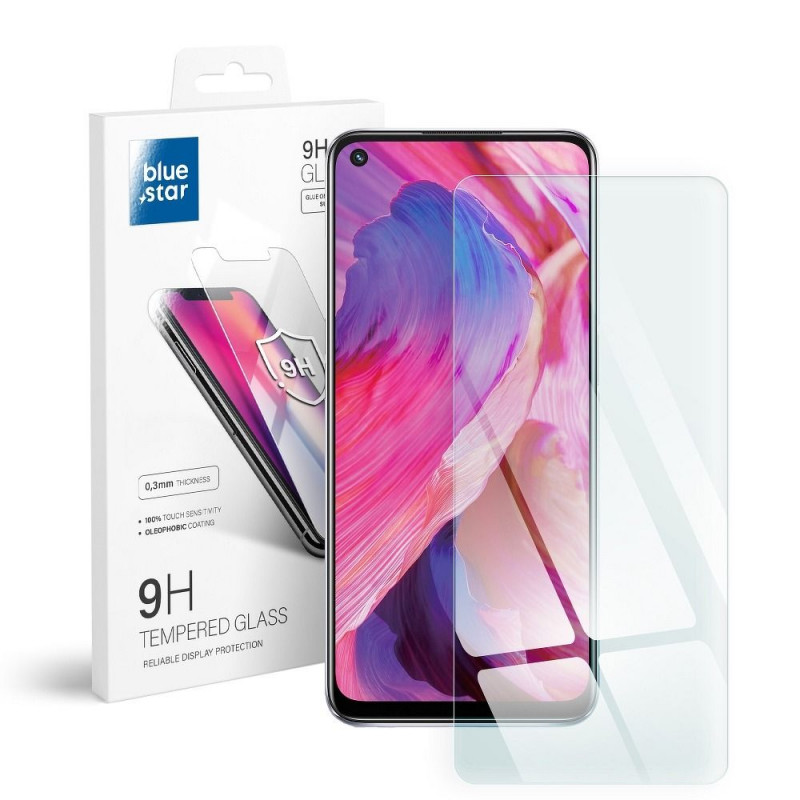 Oppo A74 5G Verre trempé Blue Star 9H Transparent 