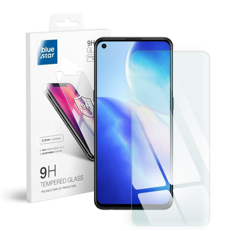 Oppo Reno5 5G Verre trempé Blue Star 9H Transparent 