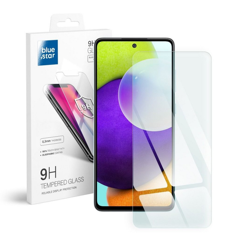 Samsung Galaxy A52s 5G Verre trempé Blue Star 9H Transparent 